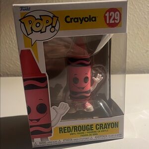 Funko Crayola Red Crayon Pop Figure